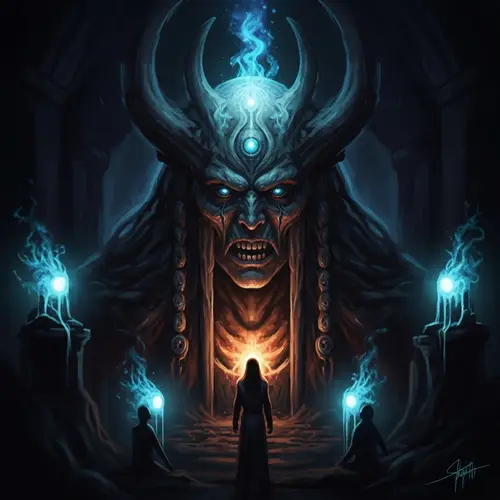 Imposing Cosmic Horror Art: Ancient Deity Cthulhu