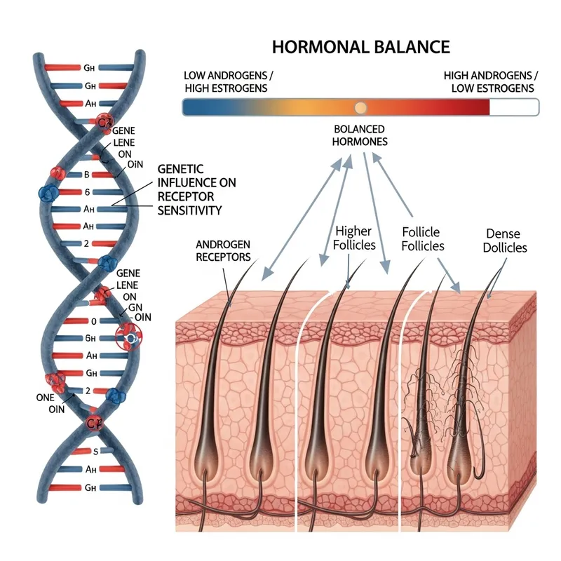 Body Hair Density Determined by Hormones, Genetics, Not Shaving Frequency