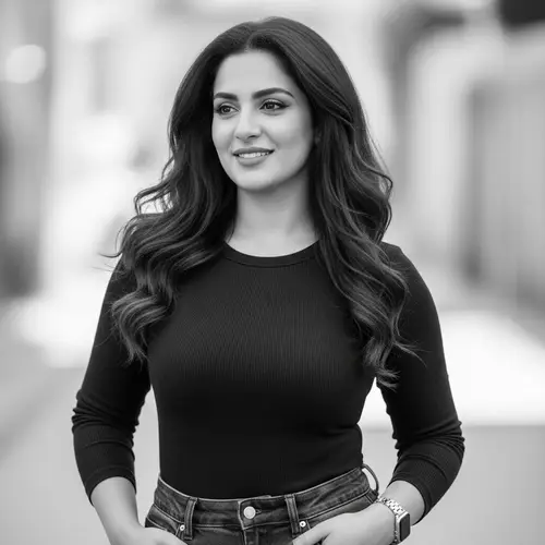 Middle-Eastern Woman with Grace and Style