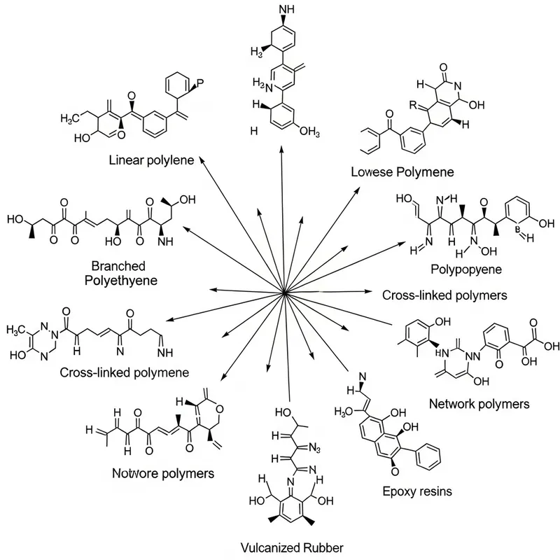 Chemical Structure of All Possible Polymers | Polymerization