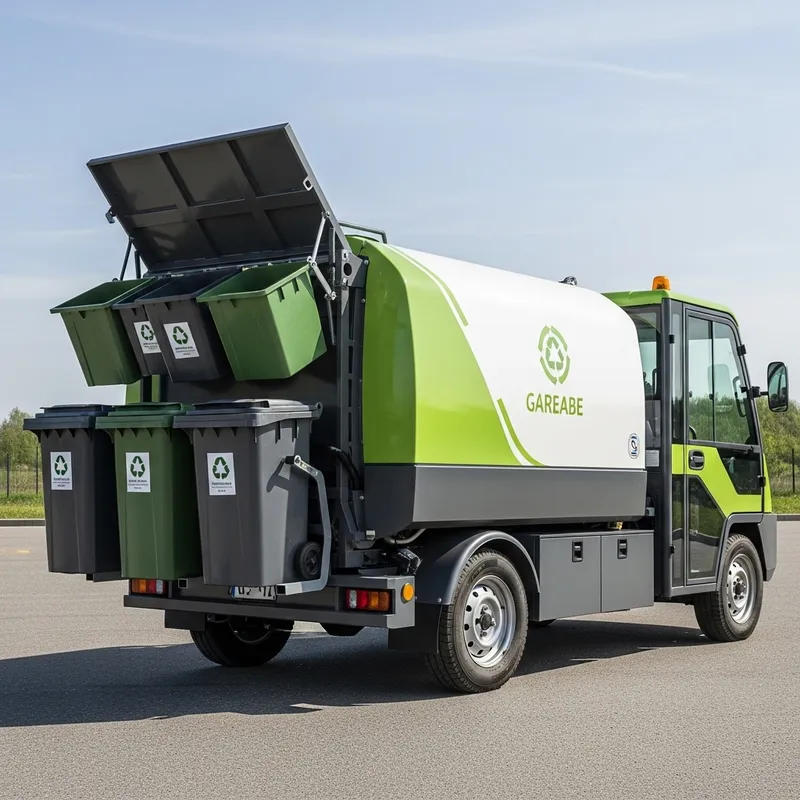 Efficient Mobile Garbage Collection Vehicle | Innovative Waste Management