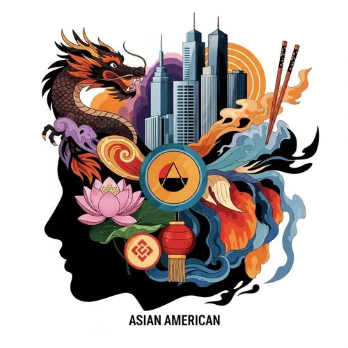 Asian American Identity Art | Abstract Interpretation