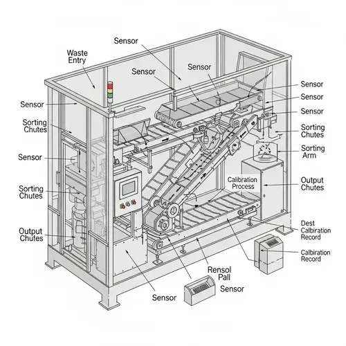 Automated Waste Sorting System Sketch: Design and Placement Tips