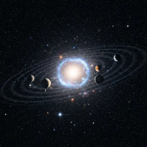 Cosmic Symphony: A Magnificent Stage of Stars and Planets