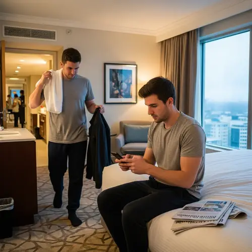 Relaxing at a 4-Star City Hotel