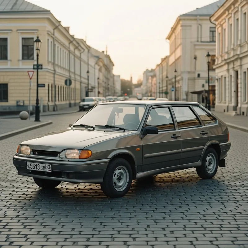 Vintage Lada 2114: Classic Car Charm of the 70s Vintage Lada 2114: Classic Car Charm of the 70s