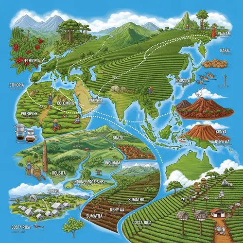 Discover Coffee Origins: Ethiopia to Colombia and Beyond
