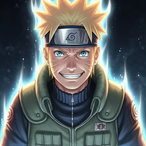 Naruto Kurama Chakra Cover Art - Realistic Soldier's Uniform
