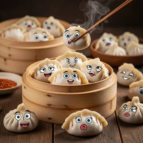 Quirky Dumplings: Characterful Food Photography