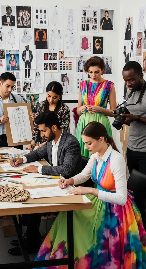 Fashion Designers Photo Shoot: Creative Diversity in Action