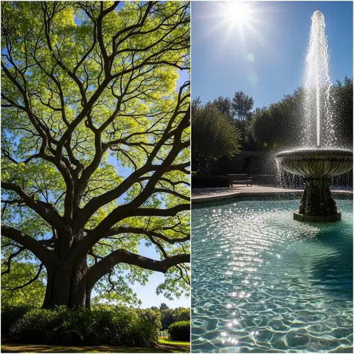 Tree of Eternal Life & Fountain of Youth - Serene Scenery
