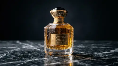 Luxury Perfume Bottle in Stunning 4K Close-Up