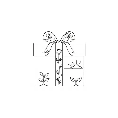 Simple Gift Shape Drawing: Importance of Life Design