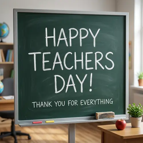 Happy Teachers Day - Celebrate & Appreciate Educators