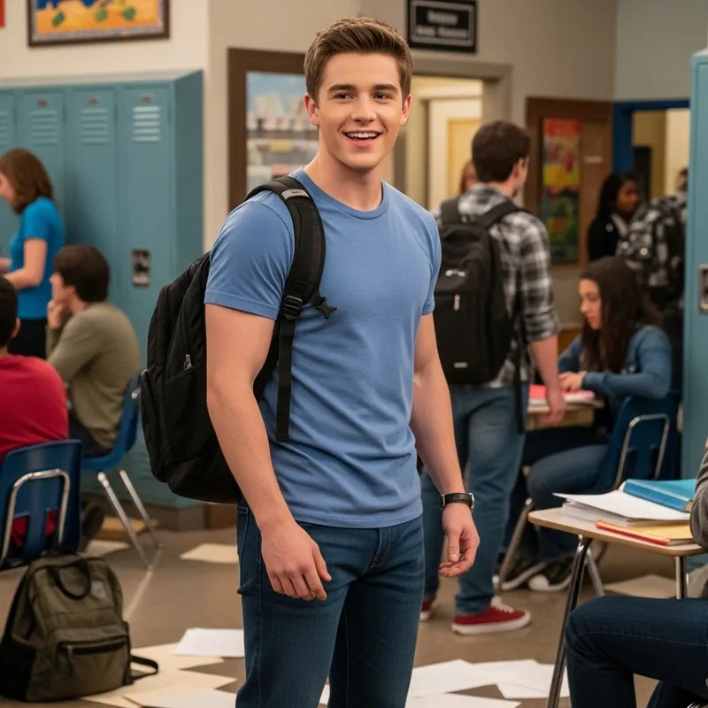 Young Male Character in High-School Setting: Meet Void Stiles