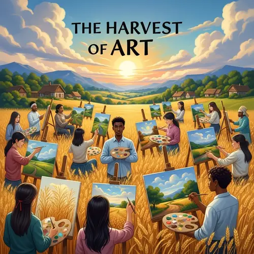 The Harvest of Art: Diverse Artists Inspiring Nature Scenes