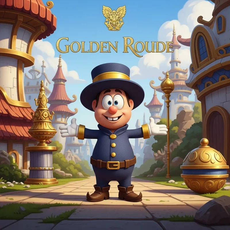 Playful Pixar Character: Goofy and Colorful Fun