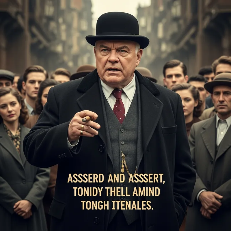 Winston Churchill: Inspiring Leadership and Resilience Speech