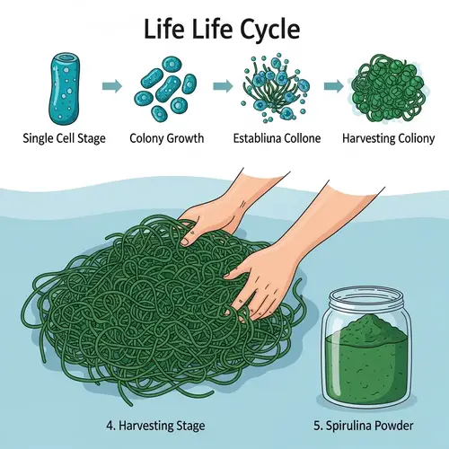 Spirulina Life Cycle: From Growth to Harvesting