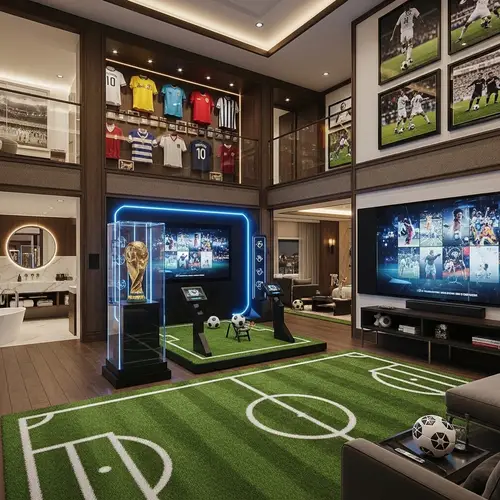 Luxurious Soccer-Themed House Showcase | Elite Football Mansion