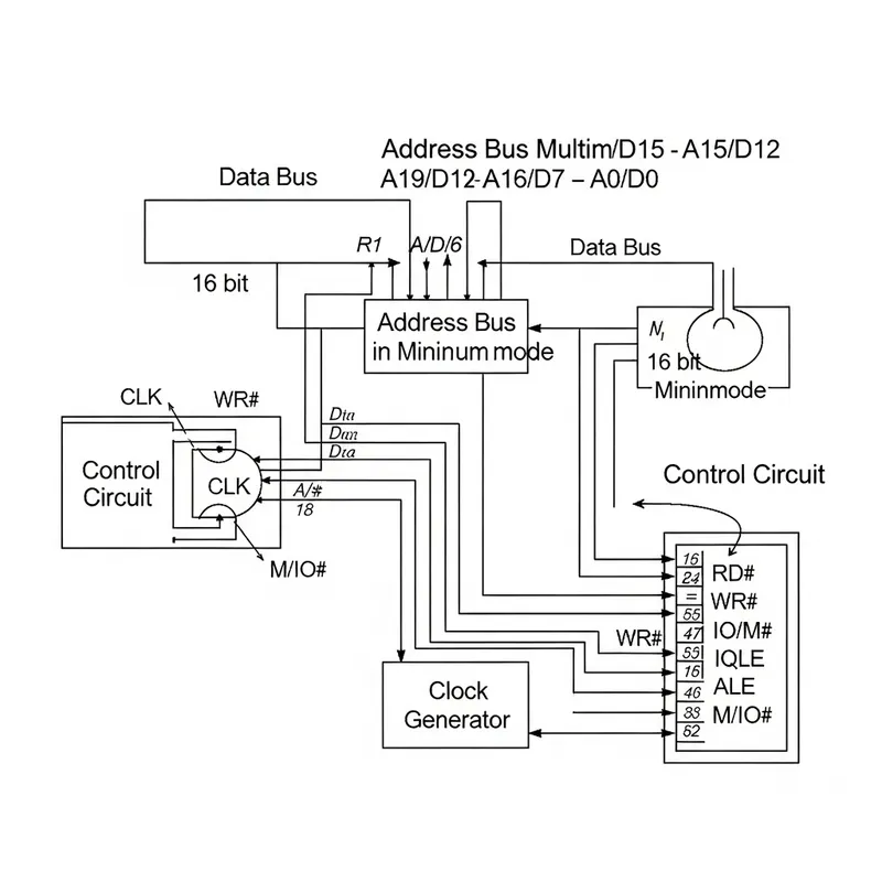Understanding the Minimum Mode of 8086 Microprocessor