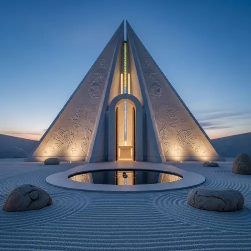 Flat-Based Triangle Spiritual Sanctuary