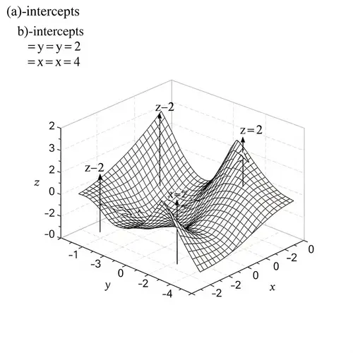 Graphing Function with X, Y, Z Intercepts