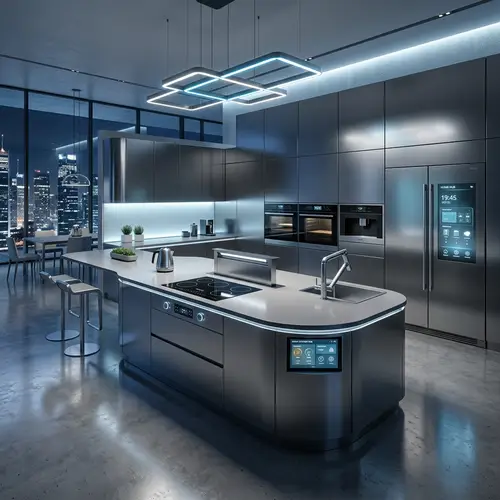 Futuristic Kitchen Interior Design Ideas