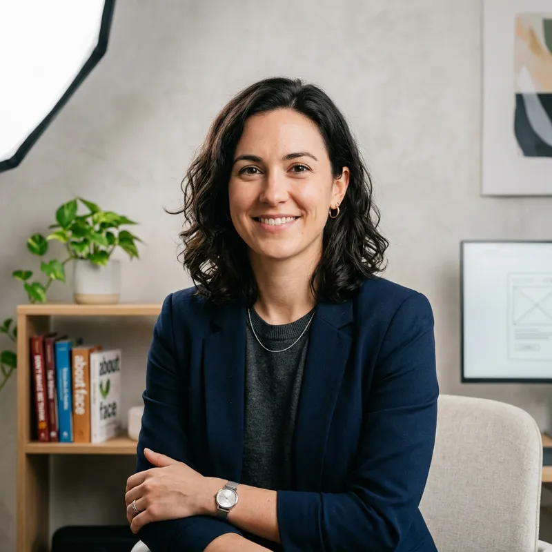 Professional UX Designer Portrait Photo