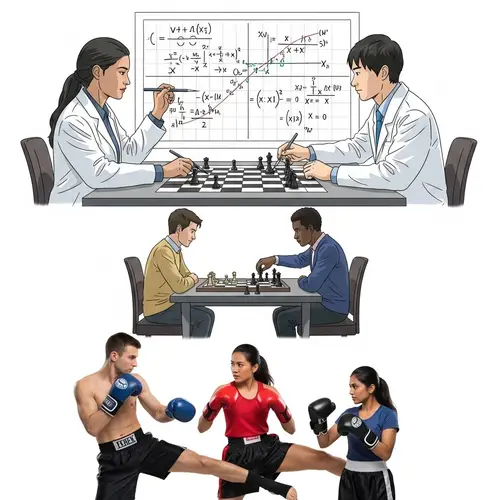 Hierarchy of People Competition: Battle of Minds and Skills
