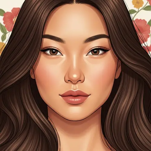 Diverse Heritage Woman: Russian, Japanese, Filipino Blend