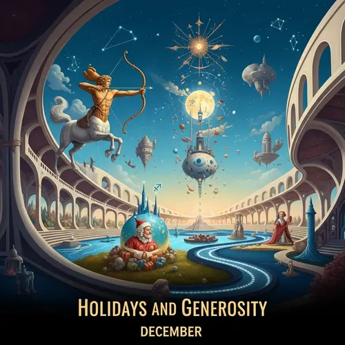 Fantasy Holidays and Generosity | Sagittarius Zodiac Sign Theme