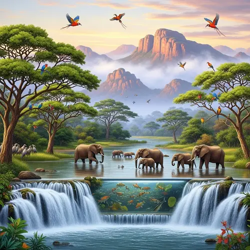 Vibrant Landscapes of Democratic Republic of Congo