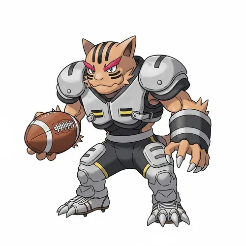 Football-Themed American Football Player Pokémon