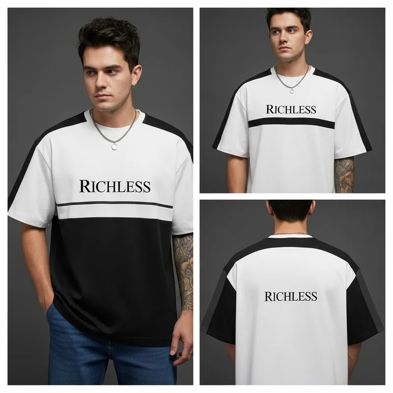 Richless Shirt Design: Minimalist & Urban Style Richless Shirt Design: Minimalist & Urban Style