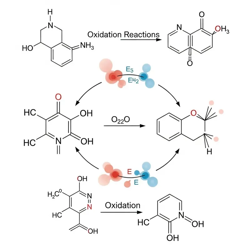 Oxidation Reactions: Electron Transfer and Energy Interaction