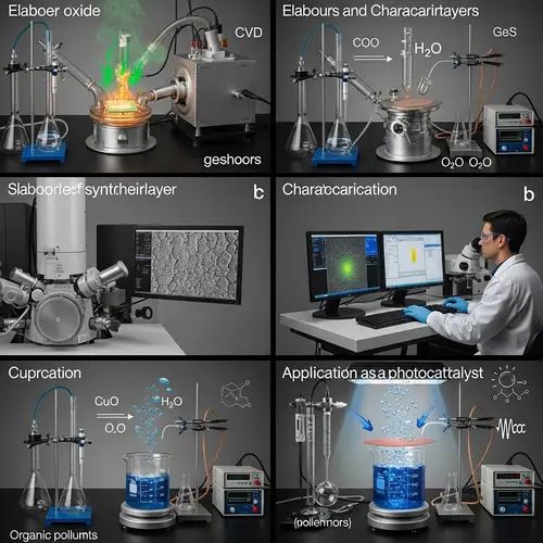 Copper Oxide Layers: Synthesis & Photocatalyst Application