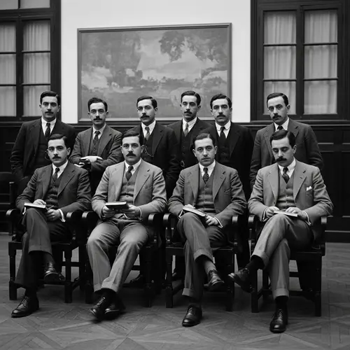 Hispanic Male Poets of Early 20th Century Spain