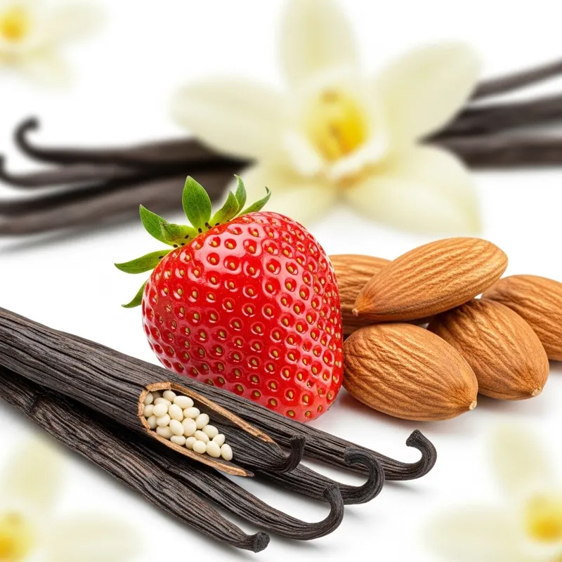 Strawberry, Vanilla Bean, and Almond Delight