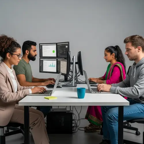 Online Chatting Scene with Diverse Group of Individuals