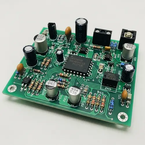 Intricate Digital Bandpass Filter Circuit Design
