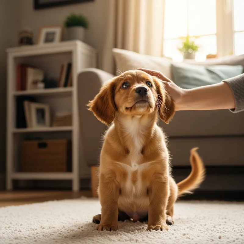 Adorable Puppy in Love | Sweet and Tender Moment