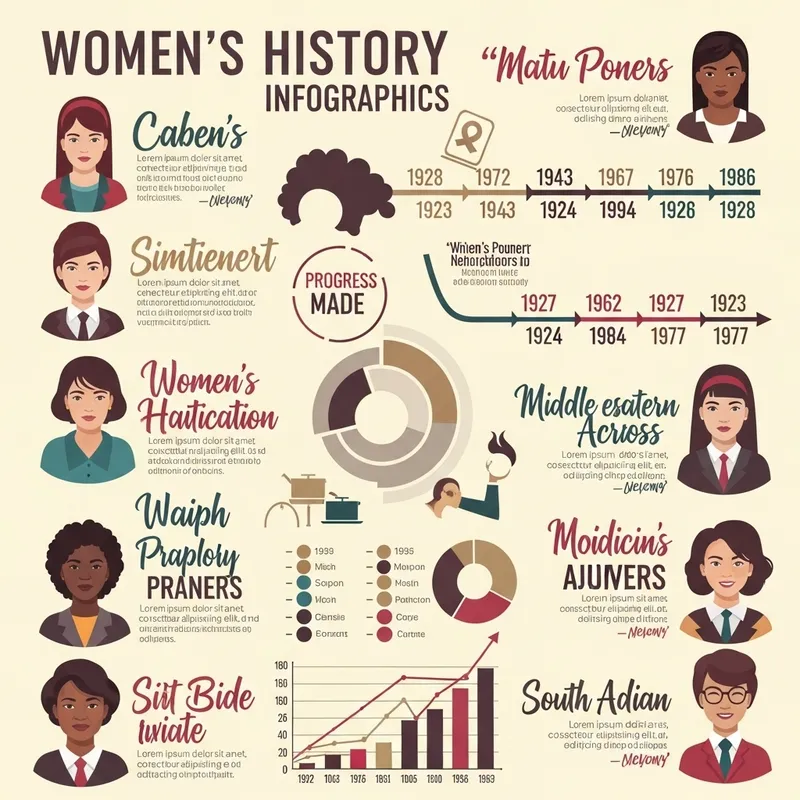 Celebrating Women's Achievements: Infographic for Women's Month