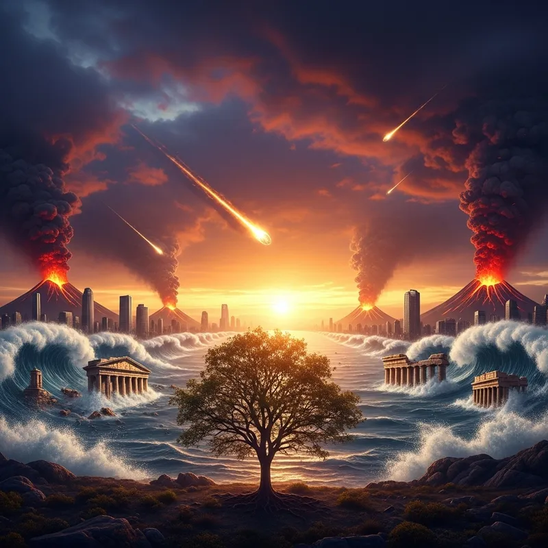 End of the World: A Surreal Apocalyptic Imagery End of the World: A Surreal Apocalyptic Imagery