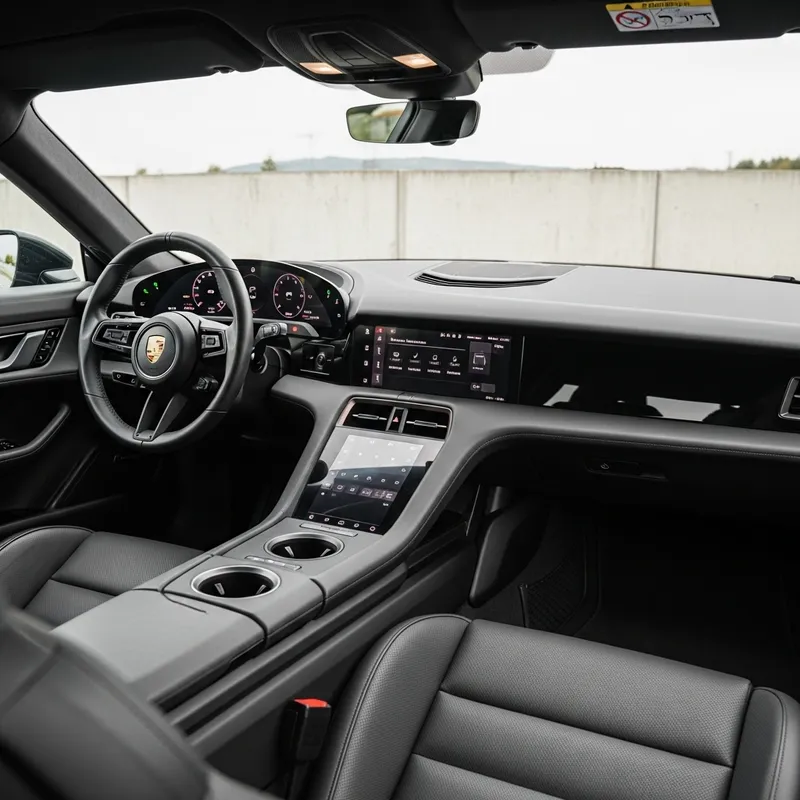 Porsche Taycan Interior: Luxury Meets Innovation Porsche Taycan Interior: Luxury Meets Innovation