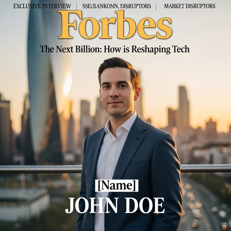 Create Your Custom Forbes Magazine Cover