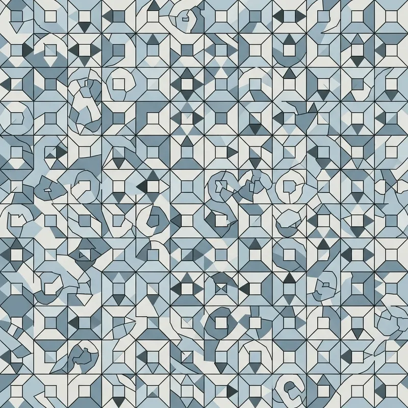 Sculpted Tempest: A Striking Semi-Regular Tessellation