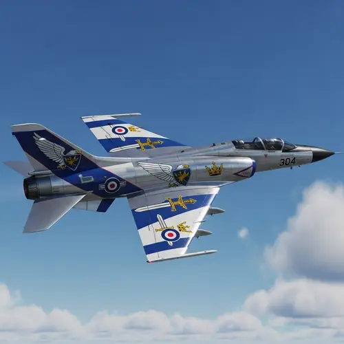 1990's-Style Military Jet Aircraft | Kingdom of Gondor Markings