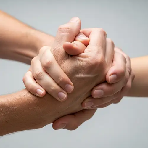 Unity and Trust: Detailed Hands Symbolize Respectful Interaction