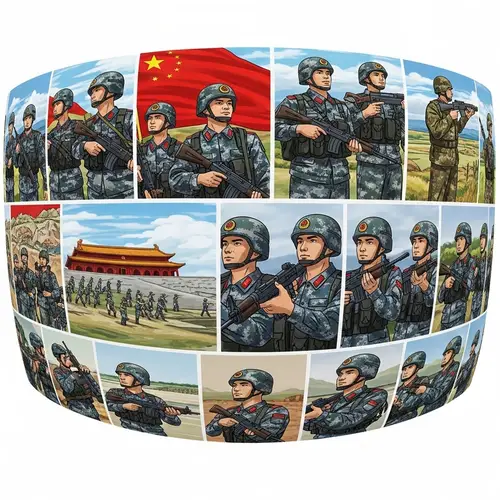 Chinese Border Soldiers: Safeguarding National Security